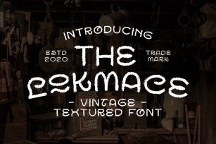 Lokmace Vintage Texture Font Font Download