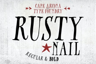 CA Rusty Nail Font Download