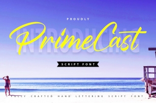 PrimeCast | Handlettering Script Font Font Download