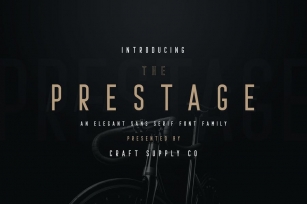 Prestage Font Family Font Download