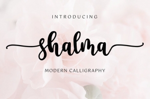Shalma - Script Handwritten with Swash Font Download