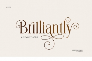 Brilliantly - A Stylish Serif Font Download