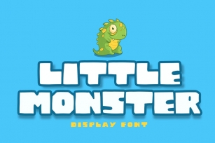Little Monster Display Font Font Download