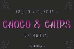 Choco & Chips - Beautiful Various Script Font Download