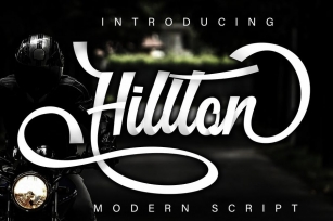 Hillton Modern Script Font Download