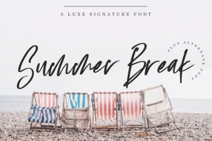 Summer Break Font Font Download