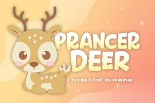 Prancer Deer Font Font Download