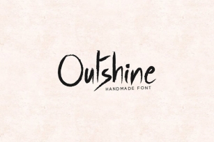 Outshine - Luxury / Handwritten Font Font Download