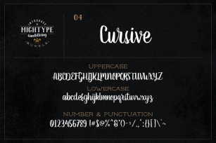 Mightype 04 - Cursive Font Download