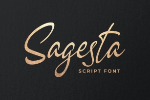 Sagesta - Luxury Script Font Font Download