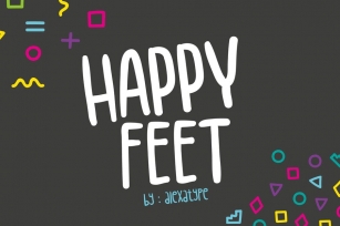 Happy Feet - Children Font Font Download