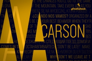 Carson Font Download