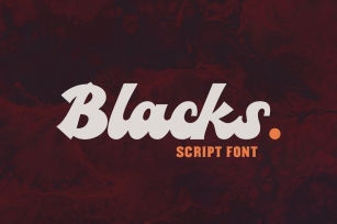 Blacks Script Font Font Download