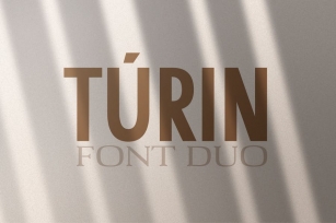 Túrin - Sans-Serif & Serif Duo Font Download