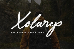 Xolarep - The Script Brush Font Font Download