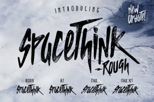 Spacethink Typeface Font Download