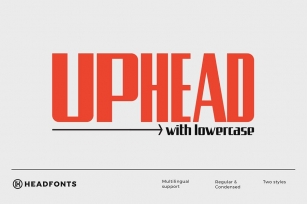 Uphead | Industrial Font Font Download