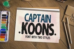Captain Koons Font Download
