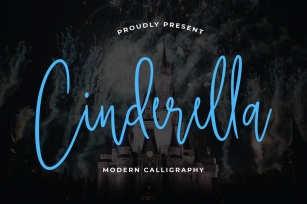 Cinderella Beautiful Calligraphy Font Font Download