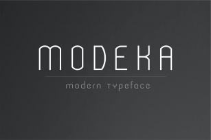 Modeka - Modern Font Font Download