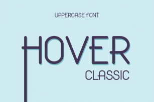 Hover Classic Uppercase Font Font Download