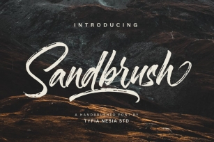 Sandbrush Font Download
