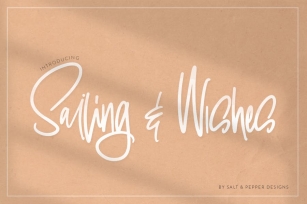 Sailing & Wishes Script Font Font Download