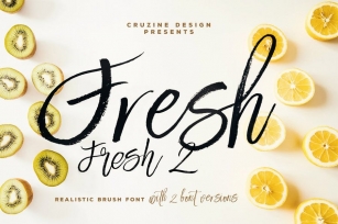 Fresh Brush Font Font Download