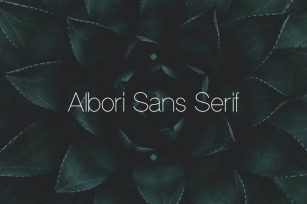 Albori Sans-Serif Font Download