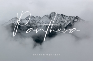 Panthera - Hand Lettering Script Font Download