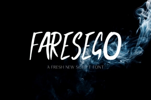 Faresego Script Typeface Font Download