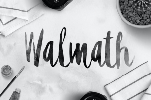 Walmath Font Download