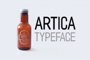ARTICA - Display / Sans-Serif Typeface + Web Font Font Download