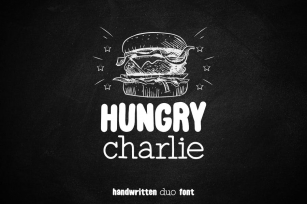 Hungry Charlie - Handwritten Duo Font Font Download