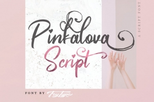 Pinkalova - Handwritting Script Font Font Download