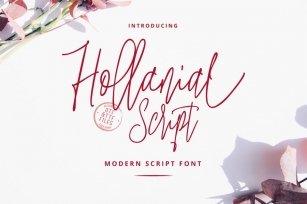 Hollanial Script Font Download