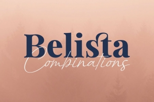 Belista - Serif Handwriting Font Download
