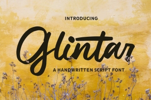Glintar Script Font Download