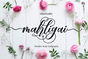 Mahligai - Script Font Download