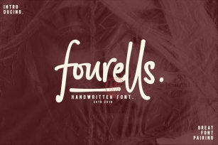 Fourells Script Font Download