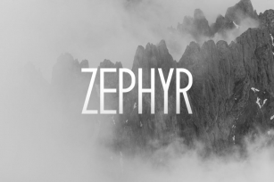 Zephyr Typeface Font Download