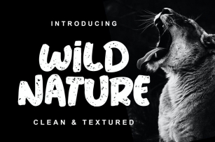 Wild Nature Font Font Download