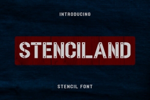 STENCILAND Font Download