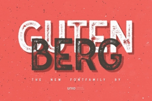 Gutenberg - Font Family Font Download