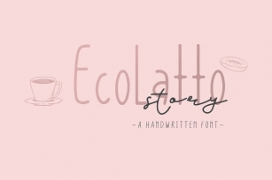 Ecolatto Story - Handwritten Font Duo Font Download