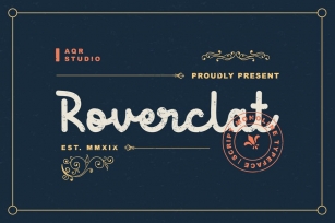 Roverclat Vintage Font Font Download