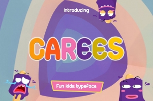 Carees Fun For Kids YR Font Download