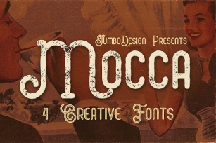 Mocca - Vintage Style Font Font Download