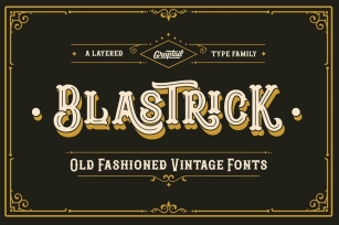 Blastrick Font Download