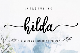 Hilda - Script Font Font Download